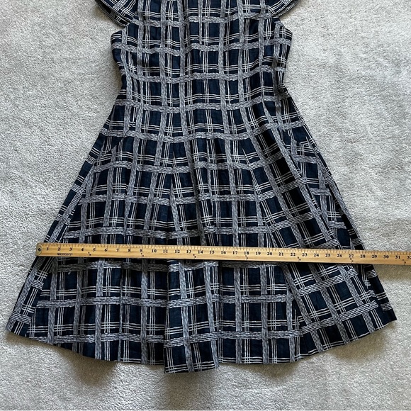 ARMANI COLLEZIONI PLAID DRESS SIZE 8 FEMININE DAINTY PRETTY CHIC ACADEMIA - Picture 11 of 13